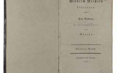 Goethe: Wilhelm mester tanulóévei– zenei melléklettel