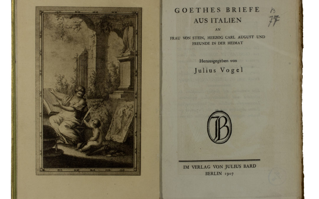 Goethes Briefe aus Italien