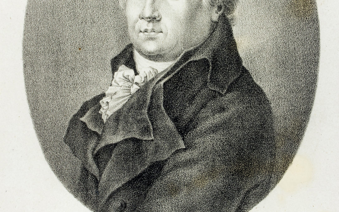 Johann Friedrich Reichardt mellképe, metszet
