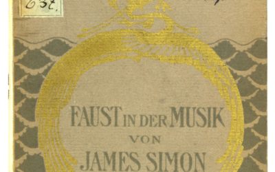 James Simon: Faust in der Musik