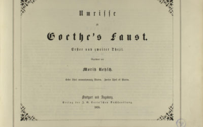 Moritz Retzsch: Umrisse zu Goethes Faust