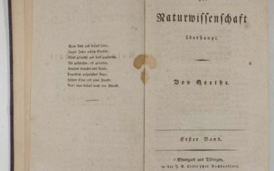 Goethe: A természettudományról általában